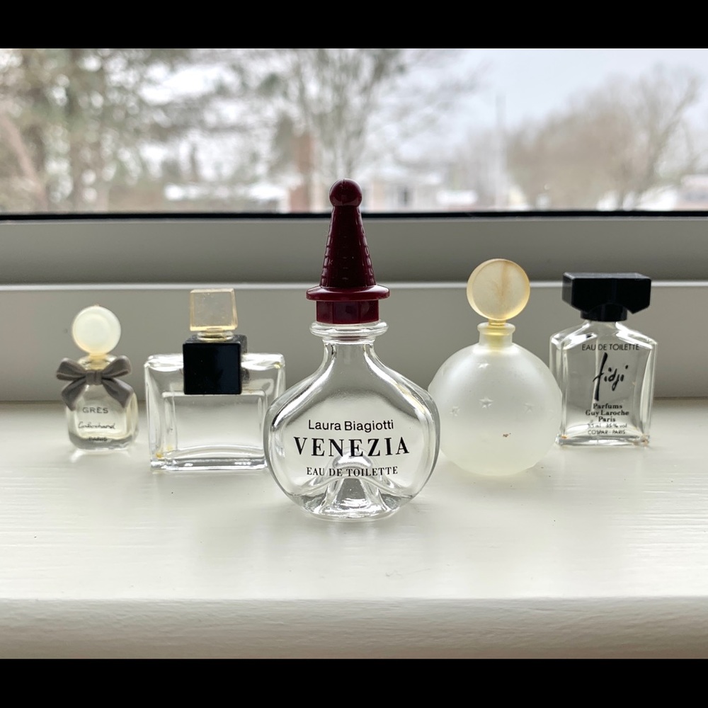 Vintage Mini Perfume Bottles (Lot of 5)